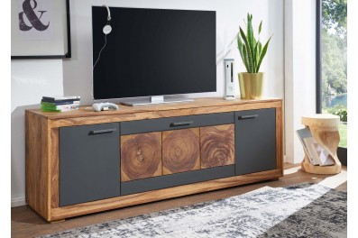 JANOV TV asztal 180x46 cm, paliszander, barna