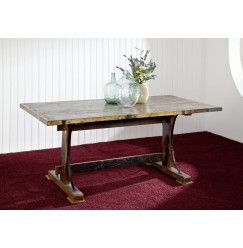 SPIRIT jedálenský stôl #11 - 180x90cm lakované staré indické drevo